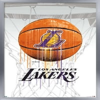 Los Angeles Lakers - plakat za kapanje kuglice, 14.725 22.375