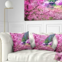 Dizajnerski Japanski cvjetovi trešnje-Cvjetni jastuk-18.18