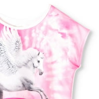 Majica za djevojčice 4- Pegasus Rainbow