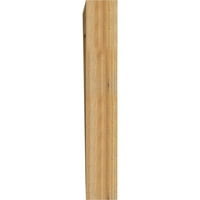 Ekena Millwork 6 W 32 D 38 H Olimpijski tradicionalni grubi nosač, zapadni crveni cedar
