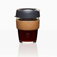 KeepCup Brew Cork Edition Srednja stakla šalica kave za višekratnu upotrebu 12oz - Pritisnite