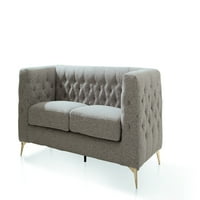 Šik kućni kauč u stilu Carlislea s presvlakama Od lanene teksture i plišanom hrpom