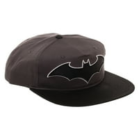 Muška bejzbolska kapa od About-A S utkanim amblemom Batmana i ravnim vizirom
