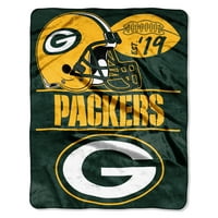 Green Bay Packers Konferencija 55 70 Silk Touch Throw, svaki