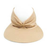 bejzbolske kape, ljetni šešir, ženski suncobran, UV zaštitni šešir, elastični šuplji cilindar, zimske kape u bež boji