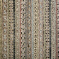 Plemenski tepih Eckhart, Kaki, smeđa, terakota plava, površina tepiha 11 stopa - 6 inča 15 stopa