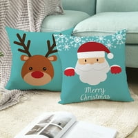18 božićna tematska jastučnica za jastuk za uređenje doma
