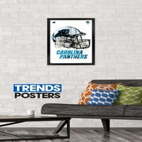 Carolina Panthers - zidni poster s kapaljkom, 14.725 22.375