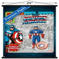 Skladište igračaka u Mumbaiju - Magnetski uokvireni zidni Poster kapetana Amerike, 22.375 34