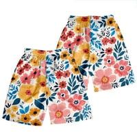 Muške havajske kratke hlače za plažu ljetne Ležerne gaćice za slobodno vrijeme, kratke hlače s elastičnim pojasom i džepom