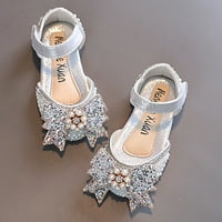 _ / ljetne sandale za djevojčice; plesna haljina; princezine izvedbene cipele s biserima i rhinestones; prozračne udobne cipele;