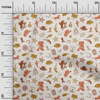Jednobojna poliesterska tkanina od spandeksa u narančastoj boji kaubojski obrti Ukrasna Tkanina s otiskom širine dvorišta