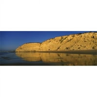Panoramske slike od 133011 odraza stijene u vodi Lagos Algarve Portugal ispis plakata iz od 12