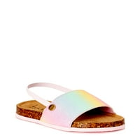 Nicole Miller New York Pastel Rainbow Slide Slide sandala