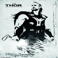 Marvel Cinematic Universe - Thor - The Dark World - ilustrirani plakat s markama, 22.375 34