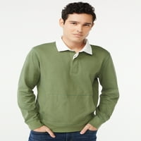 Besplatni montažni muški ragbi pulover polo majica
