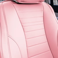 Grupa od $ 70001 ružičasta ružičasta kožna presvlaka za prednja autosjedalica s osvježivačem zraka