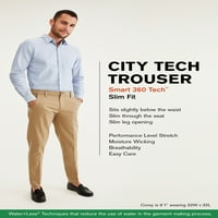 Dockers muški Slim Fit Smart Tech City Tech hlače hlače