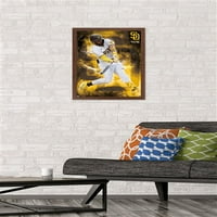 Zidni poster San Diego Padres-Fernando Tatis Jr., uokviren 14.725 22.375