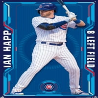 Chicago Cubs - Ian Happ Wall Poster s push igle, 22.375 34