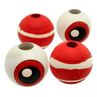 Kuglice za žvakanje od 9 izuzetno izdržljiva igračka za pse od prirodne gume od 3 kuglice, pakiranje