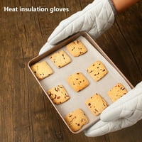 Debele rukavice za pećnicu-platnena rukavica za pečenje otporna na toplinu koja štiti ruke od opeklina