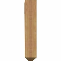 Stolarija od 1 do 2 do 20 do 32 do Olimpijskog tradicionalnog glatkog nosača, zapadni crveni cedar