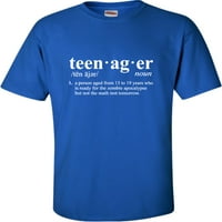Definicija Tinejdžerske smiješne Tinejdžerske majice za odrasle