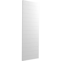 Ekena Millwork 12 W 42 H TRUE FIT PVC Horizontalni sloj moderni stil Fiksni nosač, nedovršeni