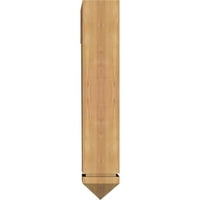 Ekena Millwork 1 2 W 18 D 30 h Tradicionalna umjetnost i zanat glatka nosača, zapadnjački crveni cedar