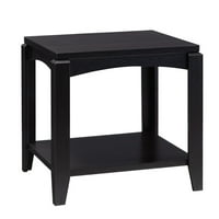 Završni stol, Boja radne površine: Crna, ugrađena površina za bežično punjenje: ne