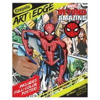 Crayola Spiderman Beyond Amazing, Art With Edge, stranica, bojanje odraslih, poklon za tinejdžere i odrasle