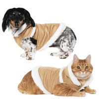 Odjeća za pse u A-listi: Antilop jakna s kapuljačom u A-listi s podstavom i oblogom od Šerpe, veličina A-liste