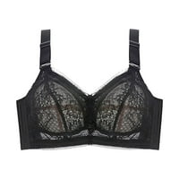 Ženska Čipka Bralette donje rublje čipka donje rublje Crna 44 100 inča