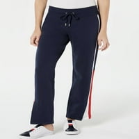 Sportske hlače s bočnim prugama u obliku struka