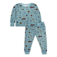 Moderni trenuci Gerber Toddler Boy U tijesnoj pidžami, 2-komad, veličine 12m-5t