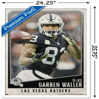 Las Vegas Raiders - plakat Darren Waller Wall, 22.375 34 uokviren