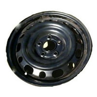 6. Obnovljeni OEM čelični kotač, svi obojeni crno, odgovara 2014- Mazda 3