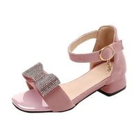Sandale za djevojčice s remenom za gležanj s mekim potplatom ružičaste veličine 33