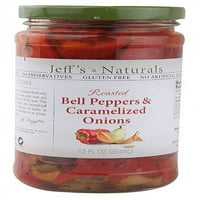 Mezzetta Jeffs Naturals Bell Peppers & Caramelizirani luk, Oz