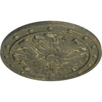 $ 1 2 $ 1 2 $ 5 stropni medaljon od lišća AKANTA Fostera, ručno oslikan pucketanje hamamelisa