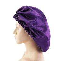 2-slojna ženska 2-slojna kapa za noćno spavanje voluminozna kapa za kućnu njegu kose