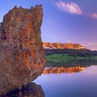 Breče stijene i jezero Brooks Vajoming, autor Tim Fitzharris
