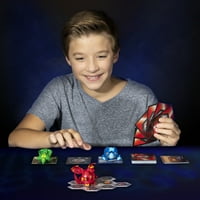 Bakugan, Mantonoid Pirusa, visoka kolekcionarska figurica i posjetnica, za uzraste i starije