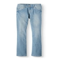 Sedam rinestona leđa zaklopke bootcut jean