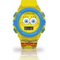 Nickelodeon SpongeBob SquarePants Unise Childrens Lcd Watch in Yellow i