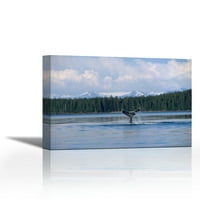 Rep grbavog kita, Jugoistočna Aljaska-Galerija suvremene likovne umjetnosti-dekor zidova-umjetnička slika - spremna za vješanje