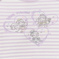 Disney Princess Baby Unise Bodysuit, 3-Pack, veličine 0-12m