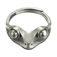 Prstenovi pribor prsten s otvorom za životinje podesivi prsten prilagođene veličine ženski slatki mali modni prstenovi