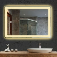 Moderno pravokutno LED ogledalo za kupaonicu 96 928